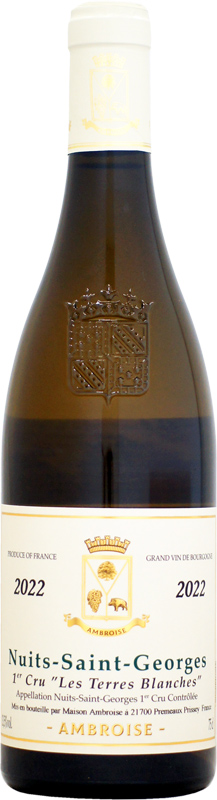 ベルトラン・アンブロワーズ ニュイ・サン・ジョルジュ 1er レ・テール・ブランシュ [2022]750ml (白ワイン)の通販は 8,806円