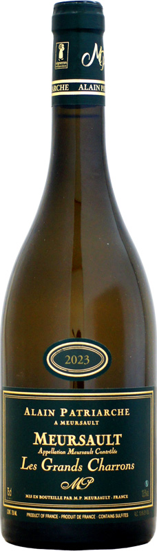 アラン・パトリアルシュ ムルソー レ・グラン・シャロン [2023]750ml (白ワイン)
