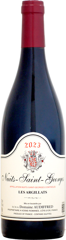 ドメーヌ・オーディフレッド ニュイ・サン・ジョルジュ レ・ザルジラ [2023]750ml
