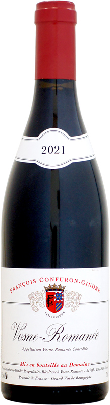 フランソワ・コンフュロン・ジャンドル ヴォーヌ・ロマネ [2021]750mlの通販は