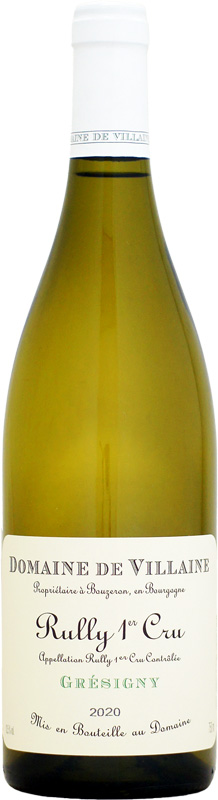 【クール配送】ドメーヌ・ド・ヴィレーヌ リュリー 1er グレシニー ブラン [2020]750ml (白ワイン)