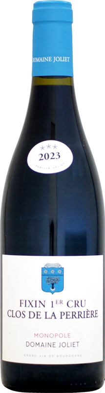 【クール配送】ドメーヌ・ジョリエ フィサン 1er クロ・ド・ラ・ペリエール ルージュ モノポール [2023]750ml (赤ワイン)