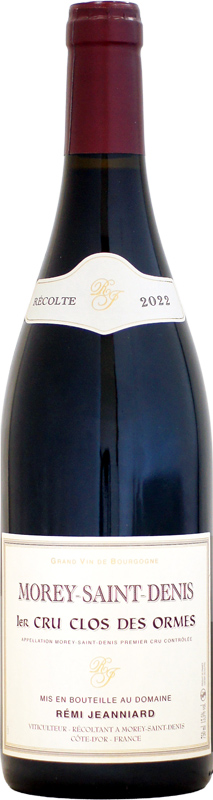 【クール配送】レミ・ジャニアール モレ・サン・ドニ 1er クロ・デ・ゾルム [2022]750ml