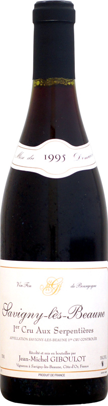 【クール配送】ジャン・ミッシェル・ジブロ サヴィニー・レ・ボーヌ 1er オー・セルパンティエール [1995]750ml (赤ワイン)