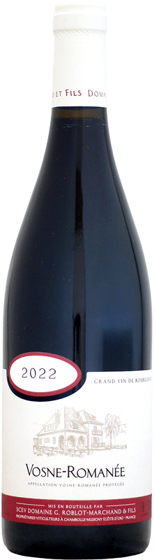 【クール配送】G. ロブロ・マルシャン ヴォーヌ・ロマネ [2022]750ml