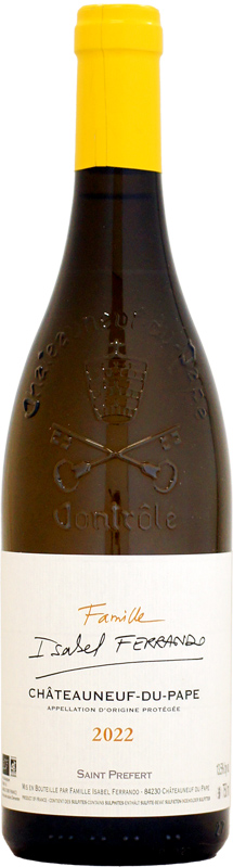 【クール配送】ファミーユ・イザベル・フェランド シャトーヌフ・デュ・パプ ブラン [2022]750ml (白ワイン)