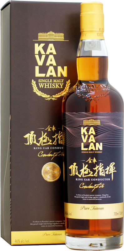 【クール配送】カバラン 金車 コンダクター シングル・モルト 700ml (ウイスキー)
