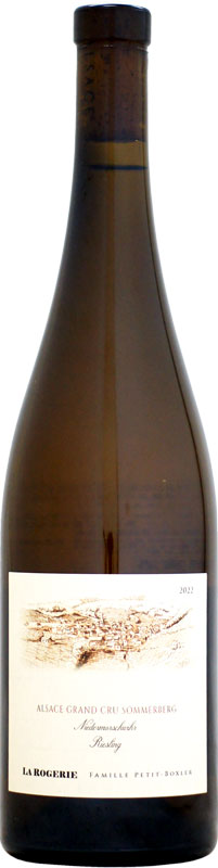 ラ・ロジェリー リースリング グラン・クリュ ソンメルベルグ [2022]750ml (白ワイン)