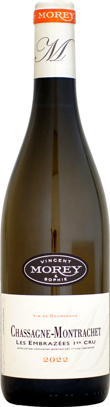 【クール配送】ヴァンサン・エ・ソフィー・モレ シャサーニュ・モンラッシェ 1er レ・ザンブラゼ [2022]750ml (白ワイン)