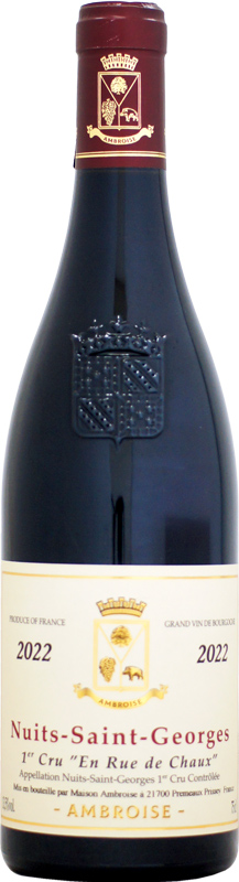 ベルトラン・アンブロワーズ ニュイ・サン・ジョルジュ 1er アン・リュ・ド・ショー [2022]750ml (赤ワイン)