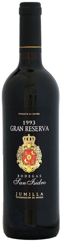 【クール配送】ボデガス・サン・イシドロ グラン・レゼルバ [1993]750ml (赤ワイン)