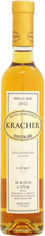【ハーフ瓶】 クラッハー ヌンマー6 グランドキュヴェ トロッケンベーレンアウスレーゼ ヌーベルバーグ [2012]375ml (白ワイン)