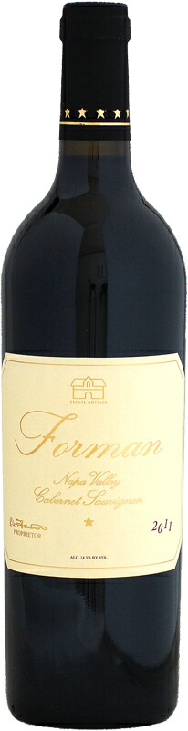 フォーマン カベルネ・ソーヴィニヨン セント・ヘレナ ナパ・ヴァレー [2011]750ml (赤ワイン)