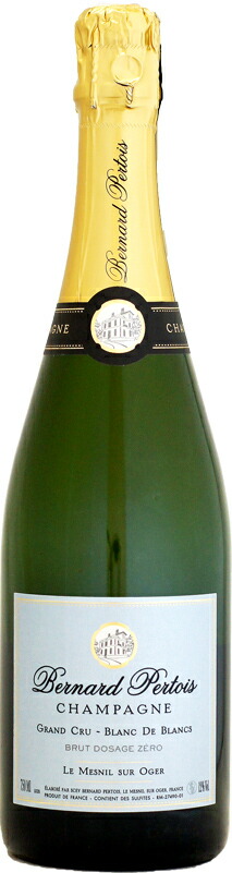 ベルナール・ペルトワ ブリュット ゼロ ブラン・ド・ブラン グラン・クリュ NV 750mlの通販は