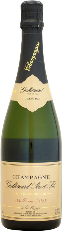 【クール配送】ガリマール キュヴェ・プレスティージュ ミレジメ [2015]750ml