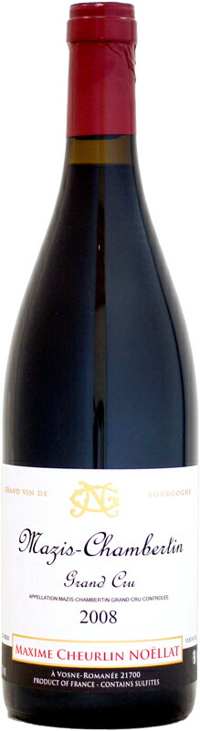 マキシム・シュルラン・ノエラ マジ・シャンベルタン グラン・クリュ [2008]750ml