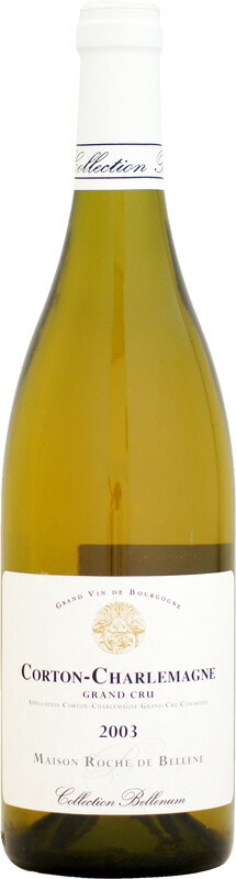 【クール配送】ロッシュ・ド・ベレーヌ コルトン・シャルルマーニュ グラン・クリュ [2003]750ml (コレクション・ベレナム) (白ワイン)