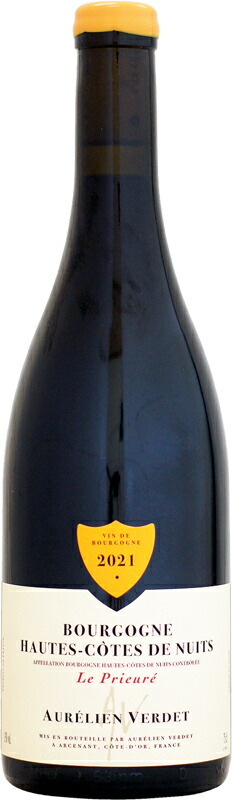 オレリアン・ヴェルデ ブルゴーニュ オート・コート・ド・ニュイ ルージュ ル・プリュレ [2021]750ml (赤ワイン)