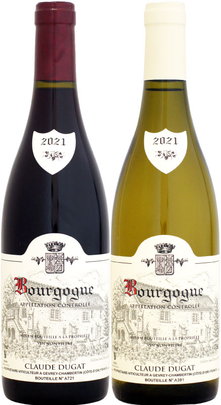 【ダル】クロードデュガ ブルゴーニュ ルージュ&ブラン2022 750ml クロード・デュガ / ブルゴーニュ ルージュ(2022年 750ml): クリマ