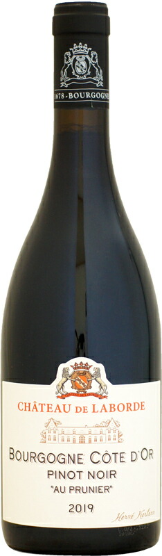【クール配送】シャトー・ド・ラボルド ブルゴーニュ・コート・ドール ルージュ オー・プルニエ [2019]750ml (赤ワイン)