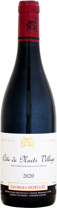 【クール配送】ドメーヌ・ジョルジュ・ノエラ コート・ド・ニュイ・ヴィラージュ [2020]750ml