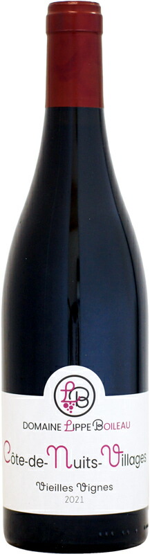 【クール配送】リップ・ボワロー コート・ド・ニュイ・ヴィラージュ ルージュ [2021]750ml