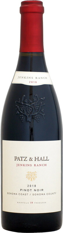 パッツ・アンド・ホール ジェンキンス・ランチ ピノ・ノワール [2018]750ml (赤ワイン)