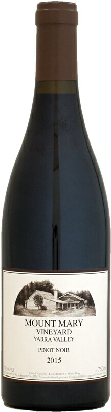 【クール配送】マウント・メアリー ピノ・ノワール [2015]750ml (赤ワイン)