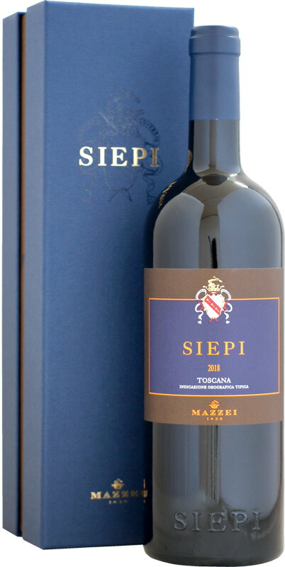 【クール配送】マッツェイ・フォンテルートリ シエピ [2018]750ml 化粧箱入り (赤ワイン)