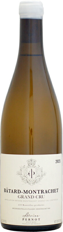 【クール配送】アルヴィナ・ペルノ バタール・モンラッシェ グラン・クリュ [2021]750ml (白ワイン)