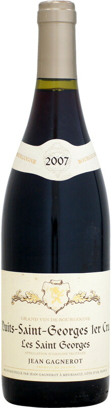 ジャン・ガニュロ ニュイ・サン・ジョルジュ 1er レ・サン・ジョルジュ [2007]750ml