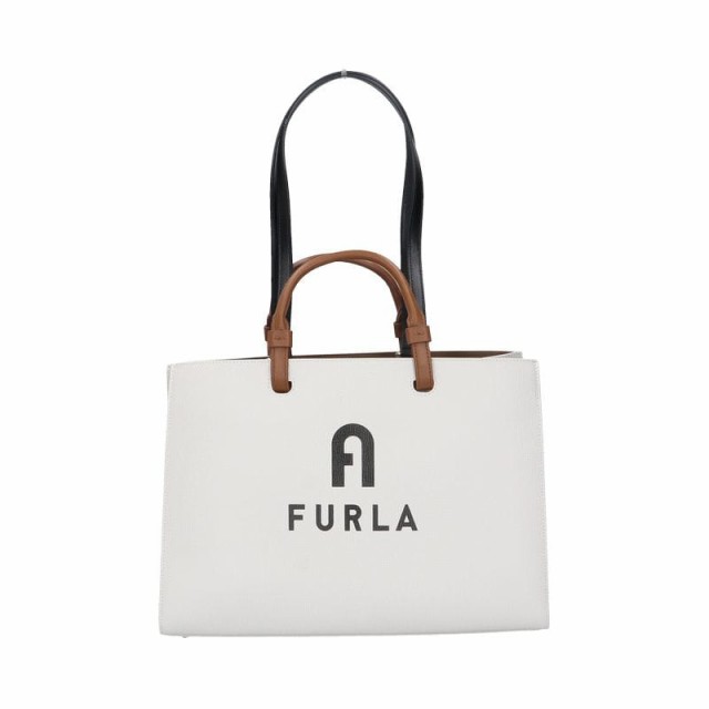 フルラ FURLA トートバッグ WB00725-BX1230 MARSHMALLOW+NERO 1843Sの通販は