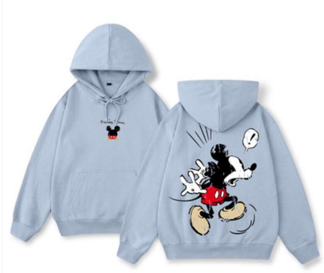 ディズニーミッキー パーカー フード付き Disney レディース メンズ