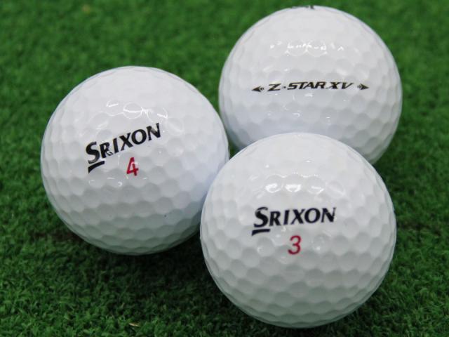 ABランク スリクソン SRIXON Z-STAR XV ホワイト 2021年モデル 30個 球手箱 ロストボールの通販は 5,829円