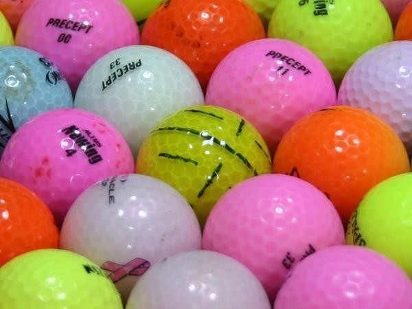 Bランク ブランド混合カラー 500個 球手箱 ロストボール