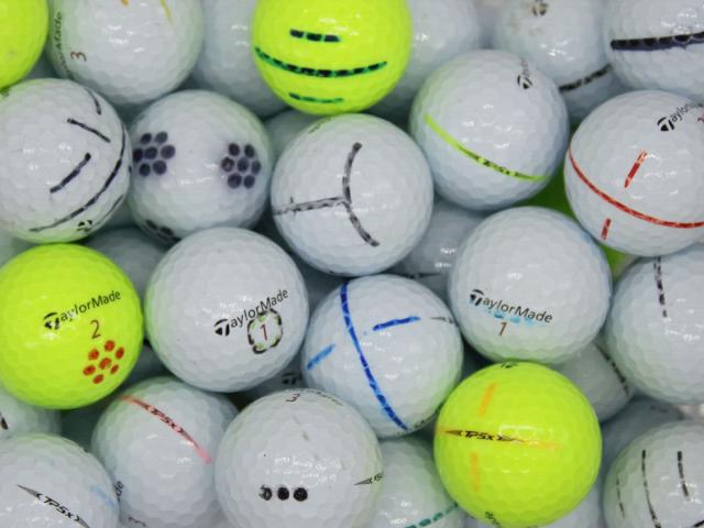 落書き テーラーメイド TaylorMade TP5x 2021年モデル 30個 球手箱 ロストボールの通販は 7,000円