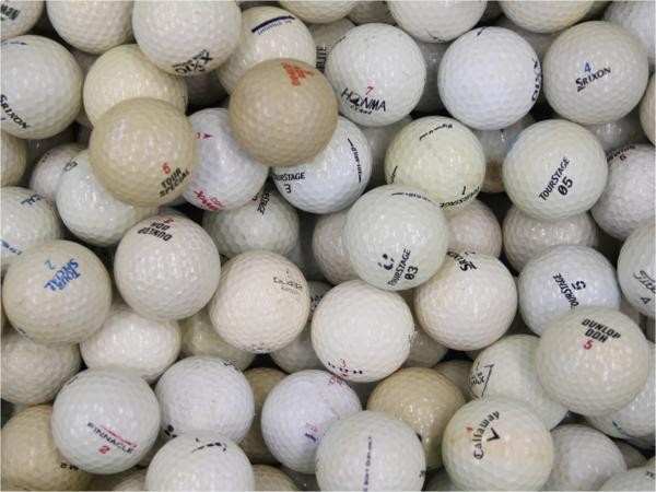 訳アリBランク ブランド混合 ホワイト 5000個 球手箱 ロストボール