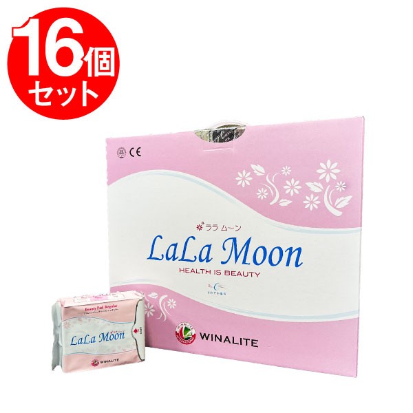 ララムーンレギュラーサイズ LaLaMoon 大人用紙おむつ 軽度失禁製品 １個（８枚入り）*16個 快適 全面通気性 デリケートゾーン 失禁 妊娠