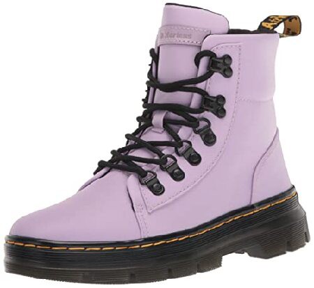 Dr Martens Womens Combs W 6 Tie Boot Fashion Lilac Cyclone Nylon ＆ Milled Coated Leather 10のサムネイル