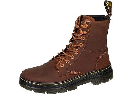 Dr. Martens unisex adult Lace Fashion Boot Warm Tan 10 Women 9 Men