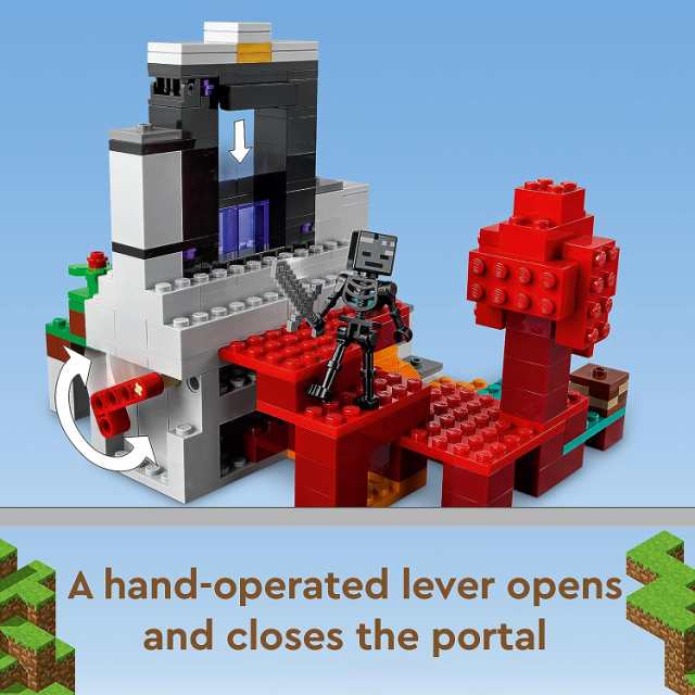 レゴ (LEGO) マインクラフト 荒廃したポータル 21172 316ピース