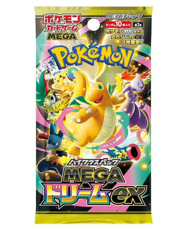 最新弾】 ポケモンカードゲーム MEGA ハイクラスパック MEGAドリームex
