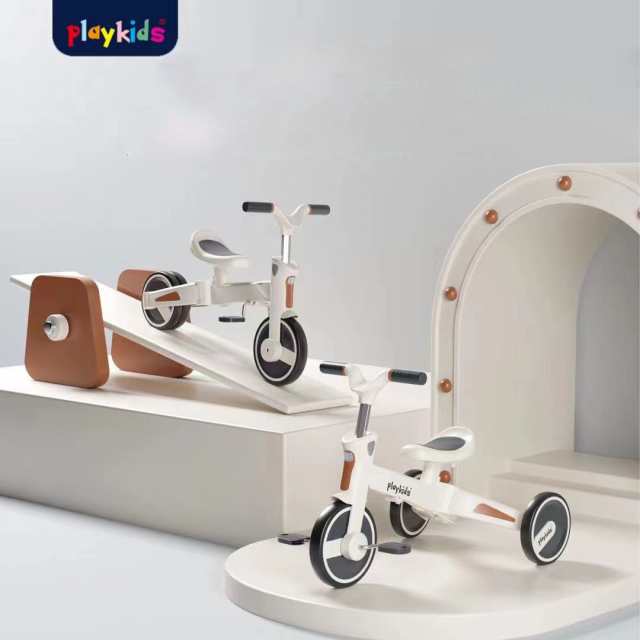 BTM トライク グレー・オレンジ 子供三輪車 (新 グレー) BTM トライク グレー・オレンジ 楽天