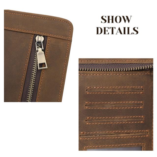 本革 iPadケース 11インチ ファスナー付き アイパッドカバー 多機能