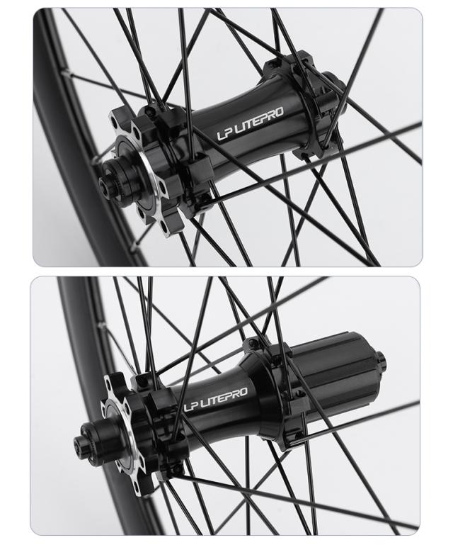 LP Litepro 406/451 20inch 40mmディープリム 完組ホイール 8/9/10/11S リムブレーキ/ディスクブレーキ 折りたたみ自転車ホイール mrc06