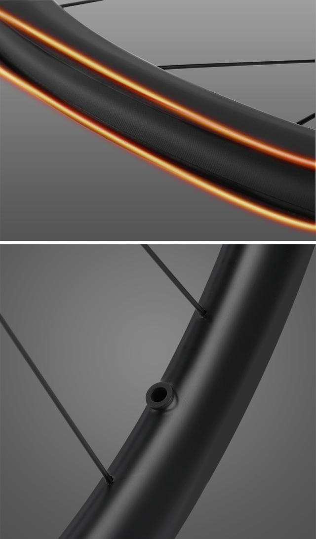 MEROCA カーボンホイール ロードバイク 700C 完組 前後セット ディスク