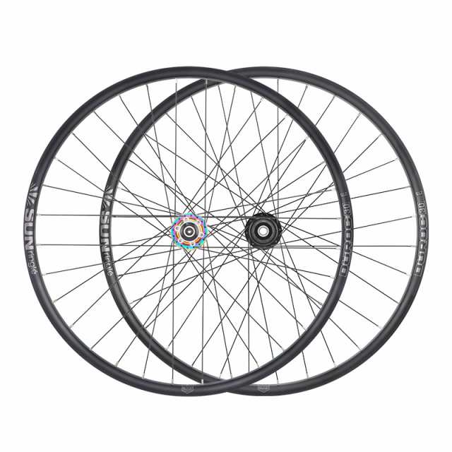 SUNRingle 26/27.5/29インチ MTBホイール ペア 手組 完組 クィックリリース 100/135 軽量 高強度 マウンテンバイク チューブレス対応 mrc