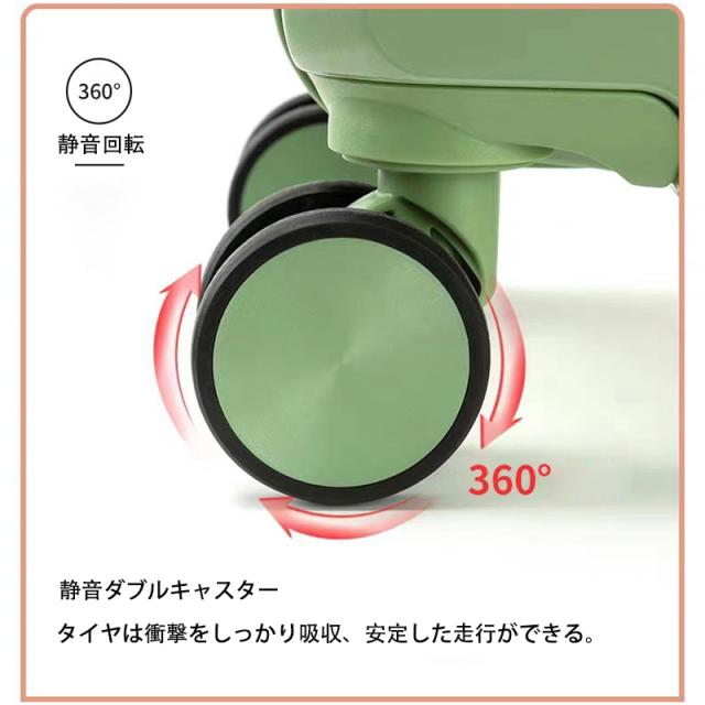 旅行バッグ 向こう正面明けひろげ 前食い違い 持ちはこび入れもの 機内持ち込み 軽さ腹積もり  キャリーバッグ 大収容能力 大型 静音 ダブルキャスター 耐衝撃 周遊 国内旅する cca112