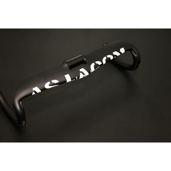 ASIACOM ロードバイクハンドル ロードレース カーボン製 中空 エアロハンドル【ASC-A9】