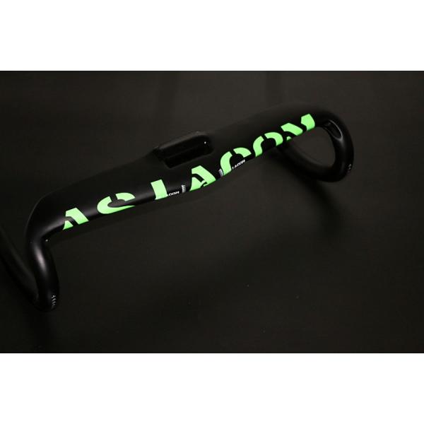 ASIACOM ロードバイクハンドル ロードレース カーボン製 中空 エアロ